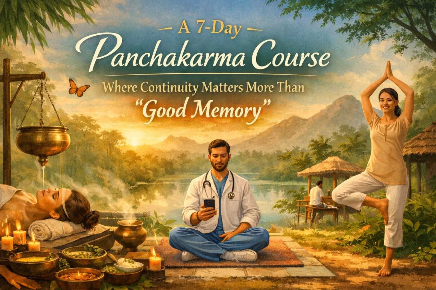 A 7-Day Panchakarma Course Where Continuity Matters - Dr. Notes
