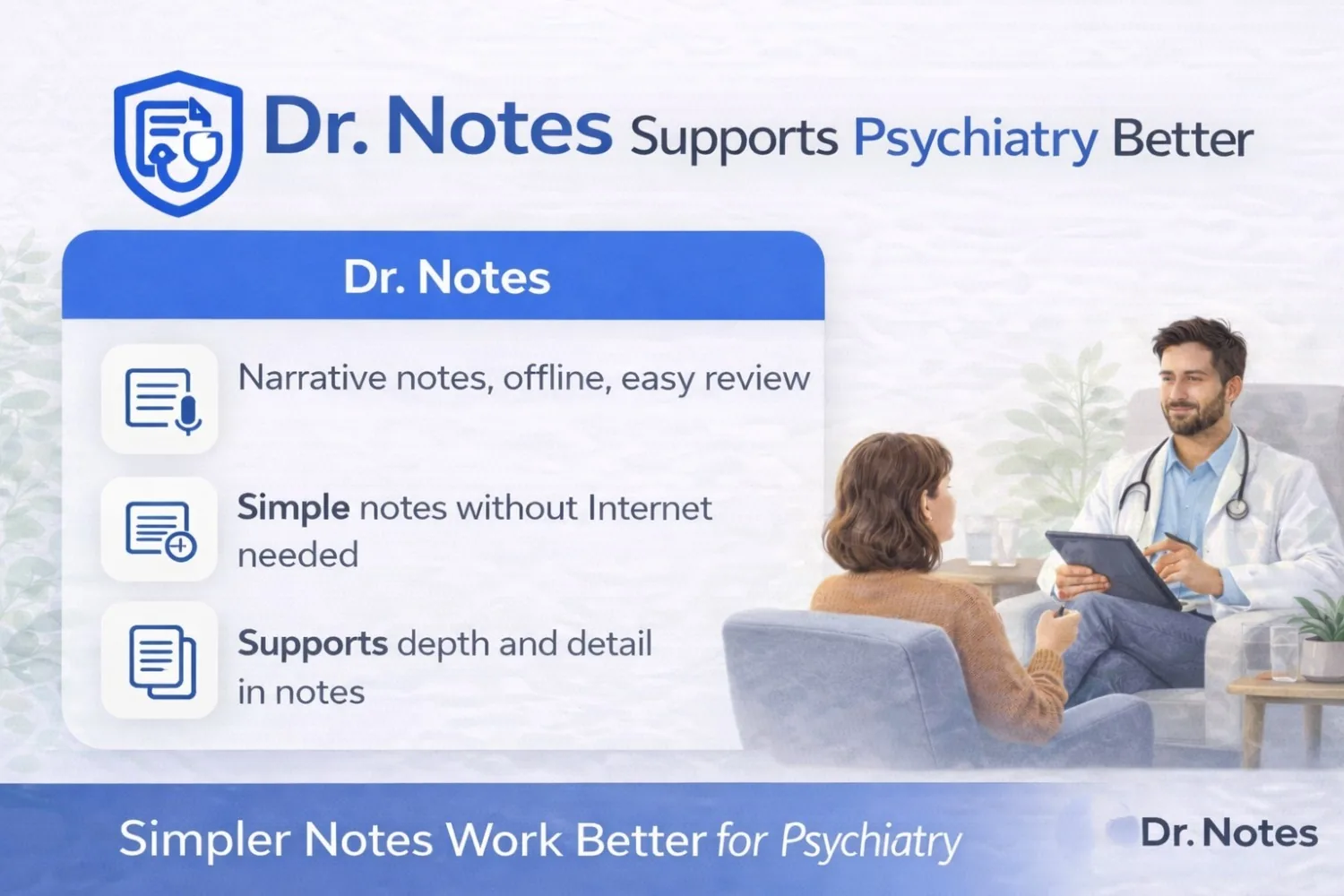 Psychiatry needs simpler tools - Dr. Notes